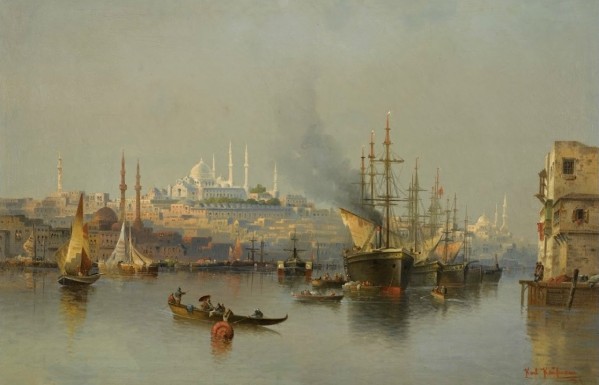 Landscape of the city by Karl Kaufmann